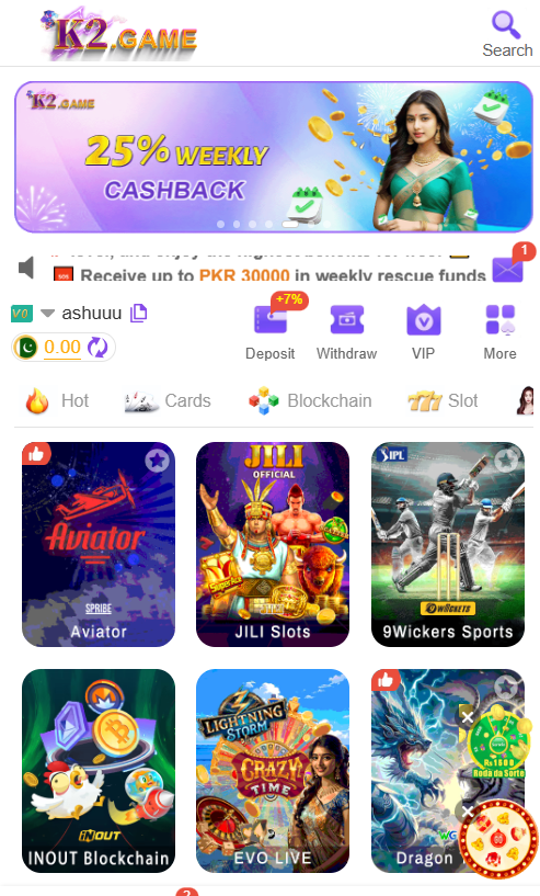 Download k2 game for online earning