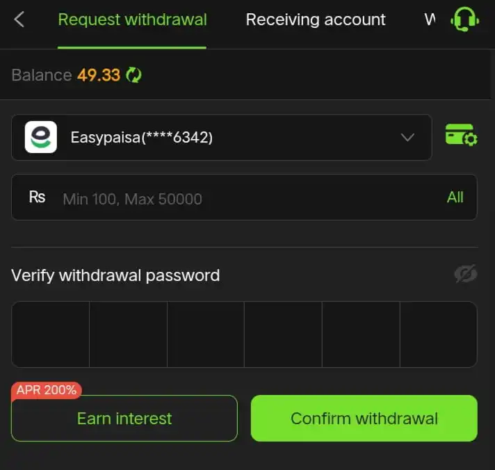 RS789 Game login (Withdraw)