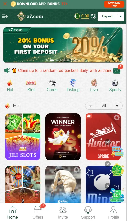 Z7 Game Apk Download free for Android