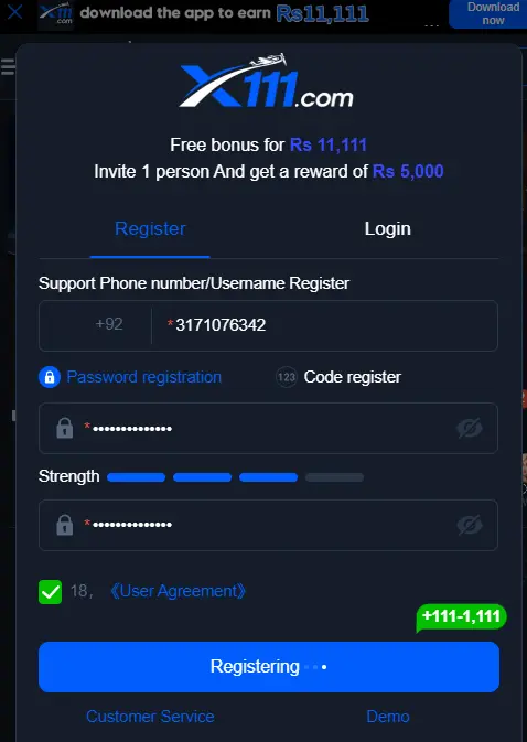 Downlaod x111 game apk latest version